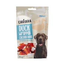 Caviara Ördek Etli Kalsiyum Kemik Köpek Ödül Maması 80 Gr