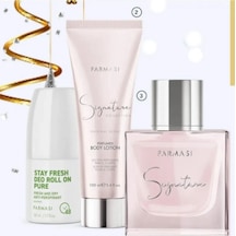 Farmasi Signature Kadın Parfüm EDP 50 ML + Pure Kadın Roll-On Deodorant 50 ML + Vücut Losyonu 100 ML