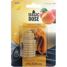 3 Adet Magic Dose Ahşap Oto Kokusu Mango Fa1-33