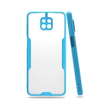 Uryport Xiaomi Redmi Note 9s Kılıf Platin Silikon - Mavi