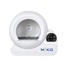 Akıllı Otomatik Kedi Tuvaleti, Wifi Ve Bluetooth Kontrollü Ve Ir Güvenlik Sensörlü, Koku Giderici Karbon Filtreli - Uygulama İle Kontrol Edilebilir