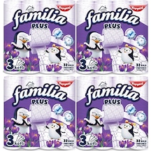 Familia Plus Tuvalet Kağıdı 3 Katlı 128 Li Paket Sihirli Çiçekler
