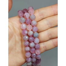 Madagaskar Pembe Kuvars Taşı Royal Quality Faset Kesim Dizi 10mm Çok REnkli Madagaskar Pembe Kuvars Taşı Royal Quality Faset Kesim Dizi 10mm Çok REnkli