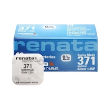 Renata 371 Sr920sw 1.55v Alkalin Saat Pili 10 Adet