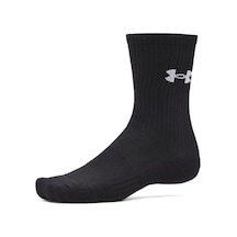 Under Armour Performance Cotton 3p Crw Unisex Çorap Siyah