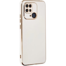 Ilkeshop Newface Xiaomi Redmi 10c Kılıf Volet Silikon - Beyaz