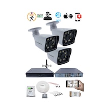 3 Kameralı Güvenlik Seti - 5mp Sony Seculens Kdj-3s-8w-kk-p-v1