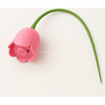 Busstier Akıllı İnteraktif Kedi Oyuncağı, Lale Şeklinde Usb Şarjlı Otomatik Hareket Silikon Saplı Eğlenceli Oyun Cihazı, Kediler İçin Evde Egzersiz Ve Eğitim Amaçlı Sku: Zeus8690010258502