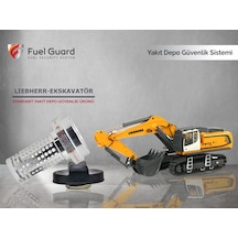 Liebherr Ekskavatör-Kepçe Yakıt Depo Koruma Cihazı