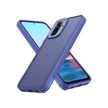Uryport Xiaomi Redmi Note 10 Pro Kılıf Elegant Kapak - Açık Mavi
