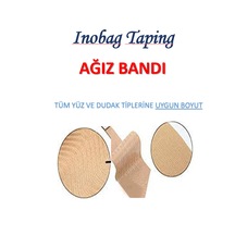 Ağız Bandı Horlama Önleyici - 10 Adet Ten Rengi Pamuk Kumaş,