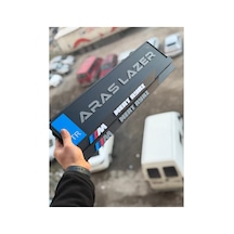 Bmw M Logolu Lüx Mat Pleksi Kabartmalı 3d Plakalık - 827669828