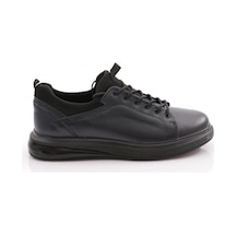 Dgn 18366 Erkek Bağcikli Spor Ayakkabi 18366-17-R147023 Lacivert - Siyah