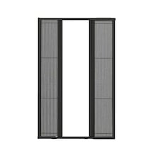 Akordeon Double Pileli Pilise Kapı Antrasit Sineklik 210x210 Istediğin Ölçüde En 210'a Kadar / Bot 210'a Kadar