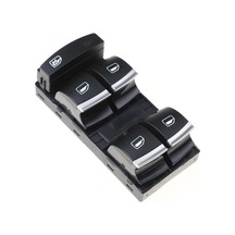 Audi A6 Sol Dörtlü Cam Açma Düğmesi Anahtarı Krom 2005-2011 N11.31