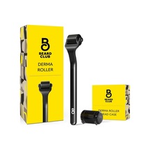 Yüz, Vücut Ve Saç Derisi İçin Premium Derma Rulo - Erkekler Ve Kadınlar İçin 540 Titanyum Mikro İğneli - Saç Ve Sakal İçin - Ağırlıklı Metal Sap - Manyetik Saklama Kutusu