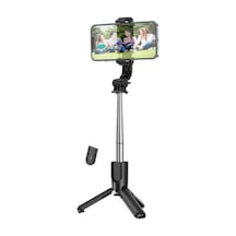 Hoco K17 Bluetooth Uzaktan Kontrol Selfie Çubuğu Tripod Mini Canl