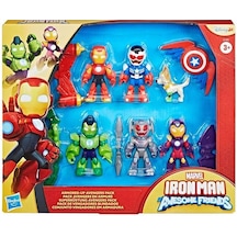 Iron Man And His Awoesome Friends Zırhlı Avengers Seti G1255