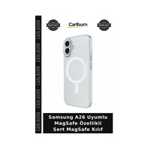 Samsung A26 Uyumlu Magsafe Özellikli Sert Magsafe Kılıf Cep Aksesuarı Mobil Parça Telefon Kabı çok renkli