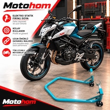 Motohom Cf Moto 450 Sr Arka Kaldırma Sehpası Elektrostatik Fırınlı Boya, Metal Motosiklet Bakım Sehpası Siyah