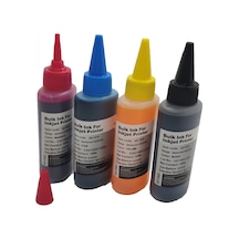 For Canon Pixma İx6850 Kartuş Dolum Mürekkebi Takım 4x100ml 4 Renk Set Mürekkep Muadil Diğer