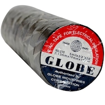 Globe 0.13mmx19 Mm Siyah İzole Bant 10lu Paket -43899