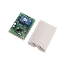 433mhz Rf 2 Kanal Röle Modül Dc12v Kablosuz Motor Pompa Fan Lamba Perde Akıllı Ev Garaj Bariyer Kapı