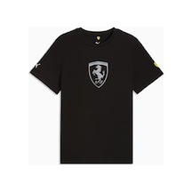 Puma Ferrari Tonal Shield Tee 635311-01 Tişört Erkek T-shirt Siyah Puma Ferrari Tonal Shield Tee 635311-01 Tişört Erkek T-shirt Siyah