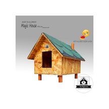 Kedigram Kedi Kulübesi Büyük Kedi Evi Magic House Villa Greenroof