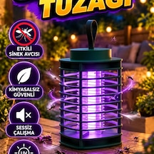 Elektrikli Sivrisinek Tuzak Lambası Uv Led Işıklı Sessiz Ve Kimyasalsız