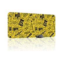 İllüstrasyon Kaymaz Dikişli Kauçuk Oyuncu Mousepad V1 - 90x40 Xxl Gaming Mouse Pad Fare Altlığı