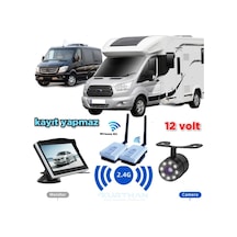 5 '' Monitör Ledli Kelebek Kamera Wifi Görüntü Aktarıcı Seti 12 V