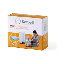 Korbell 495 Adet Bez Kapasiteli Çöp Poşeti Mavi