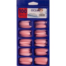 Ocean 100'lü Balerin Tırnak Pembe Asu-232