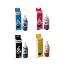 Epson Ecotank L550 İçin 4renk 1 Takım Photoink Mürekkep Bk8681986456030 Photoink