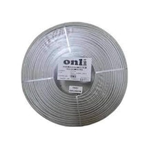 Onli On-5002 2+1 Pe 1x0,50 Mini Coax 2x0,50mm 100 Metre Dış Ortam Cca Kamera Kablosu