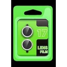 İphone 17 Raze Metal Kamera Lens - Gümüş Diğer