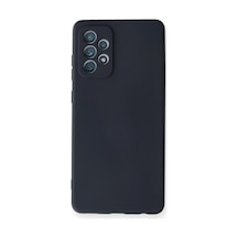 Samsung Galaxy Uyumlu   A72 Kılıf Nano İçi Kadife Silikon - Lacivert