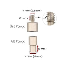 5 Mm 00 No Çift Taraflı Kapaklı Rivet Kalıp
