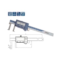 Dasqua 20-150mm İç Çap Kanal Kumpası Ip67 Yağa, Suya Dirençli 0.01mm 2580-5105