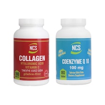 Ncs Collagen 1000 Mg 180 Tablet + Ncs Coenzyme Q-10 100 Mg 180 Tablet