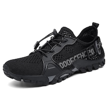 Luteshı Erkek Outdoor Yürüyüş Ayakkabısı-siyah