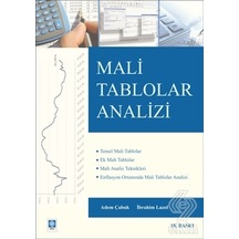 Mali Tablolar Analizi - İbrahim Lazol -  Adem Çabuk - Ekin Basım Yayın