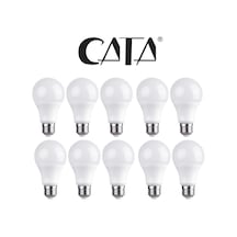 Ct-4277 9w Led Ampul Beyaz Işık 740lm 6500k 10 Adet