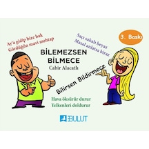 Bilemezsen Bilmece Bilirsen Bildirmece - Dlkj-876829