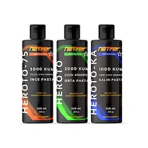 Netfer 3'lü Pasta Set - 3x250 Ml