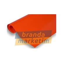 Polyester Branda Kumaşı 650 Gr/mt2 Turuncu 150 Cm En