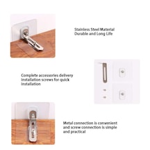 Kendinden Yapışkanlı Mobilya Sabitleme Aparatı Çok Pratik