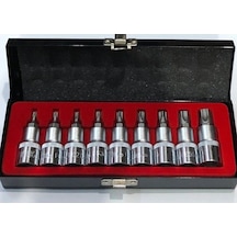 Alfatech 10 Parça Fg 5 Köşeli Torx 1\2 Lokma Takımı