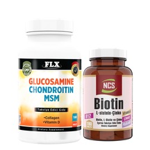 Glucosamine Chondroitin Msm 180 Tablet+biotin 180 Tablet
